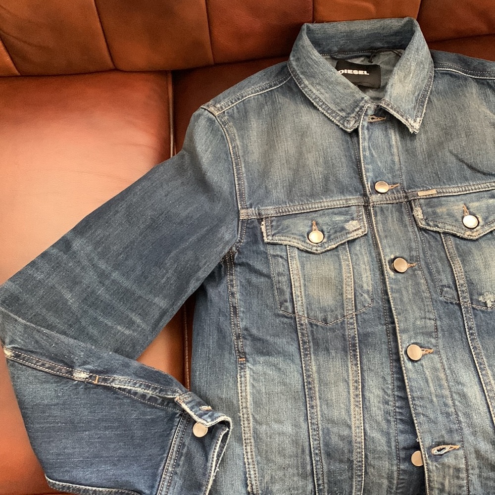 Diesel D-ASHTON-T JACKET DENIM - Picture 6 of 15
